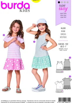 Cartamodelli Burda Neonati|Bambini>abito