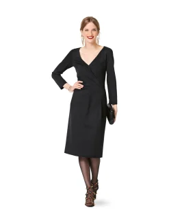 Cartamodelli Burda Abiti>ABITO A CAMICIA - LOOK AVVOLGENTE