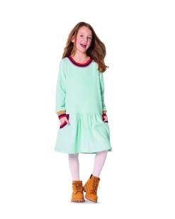 Giesse Scampoli Neonati|Neonati, Bambini & Ragazzi>Abito camicia– con rifiniture a fascia
