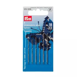 Giesse Scampoli Aghi, Spilli E Magneti>Aghi lana no punta N.18 1,20x50mm