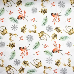 Bambino Giesse Scampoli Tessuti In Cotone>BABY COTONE DIGITALE CERVI NATALE