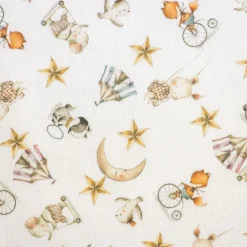 Bambino Giesse Scampoli Tessuti In Cotone>BABY COTONE DIGITALE CIRCO