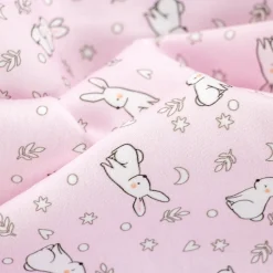 Bambino Giesse Scampoli Tessuti In Cotone>BABY COTONE DIGITALE CONIGLIETTI
