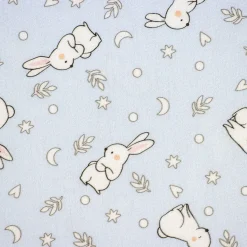 Bambino Giesse Scampoli Tessuti In Cotone>BABY COTONE DIGITALE CONIGLIETTI