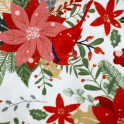 Bambino Giesse Scampoli Tessuti In Cotone>BABY COTONE DIGITALE FIORI NATALE