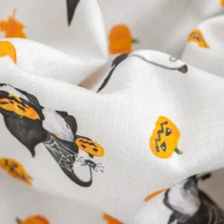 Bambino Giesse Scampoli Tessuti In Cotone>BABY COTONE DIGITALE GNOMI HALLOWEEN
