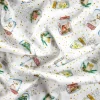 Bambino Giesse Scampoli Tessuti In Cotone>BABY COTONE DIGITALE VASI NATALE