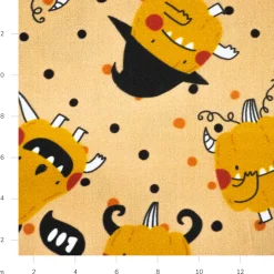Bambino Giesse Scampoli Tessuti In Cotone>BABY COTONE DIGITALE ZUCCHE