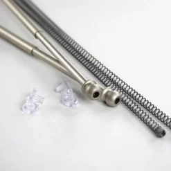 Giesse Scampoli Paletti A Vetro>Bacchette ø7 acciaiomolla 60/72