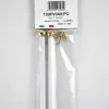 Giesse Scampoli Paletti A Vetro>Bacchette ø7 verniciate bianche 40/55