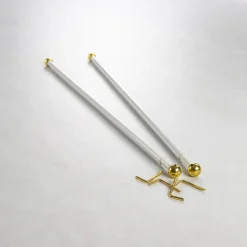 Giesse Scampoli Paletti A Vetro>Bacchette ø7 verniciate bianche 50/65