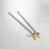 Giesse Scampoli Paletti A Vetro>Bacchette ø7 verniciate bianche 60/75