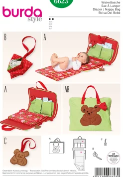 Cartamodelli Burda Creatività E Accessori>borsa per pannolini