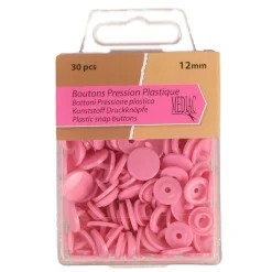Giesse Scampoli Bottoni E Fibbie>BOTTONE AUTOMATICO IN PLASTICA 12MM