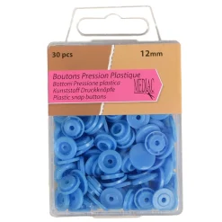 Giesse Scampoli Bottoni E Fibbie>BOTTONE AUTOMATICO IN PLASTICA 12MM