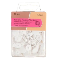 Giesse Scampoli Bottoni E Fibbie>BOTTONE AUTOMATICO IN PLASTICA 12MM