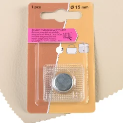 Giesse Scampoli Accessori Per Borse E Bigiotteria>BOTTONE MAGNETICO INVISIBILE 15MM
