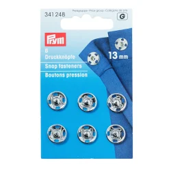 Giesse Scampoli Bottoni E Fibbie>Bottoni automatici ottone 13mm
