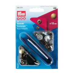Giesse Scampoli Bottoni E Fibbie>Bottoni pressione 12mm ottone antico