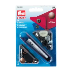 Giesse Scampoli Bottoni E Fibbie>Bottoni pressione 15mm rame antico