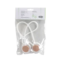 Giesse Scampoli Accessori Per Tende>calamita per tende cerchio bianco