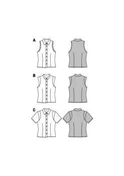 Cartamodelli Burda Top>camicetta