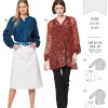 Giesse Scampoli Top>Camicetta - Maniche raglan - A-Line