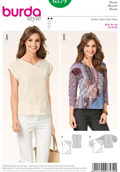 Cartamodelli Burda Top>camicette