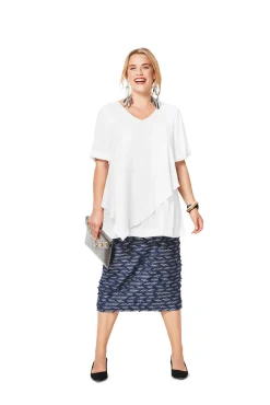 Cartamodelli Burda Taglie Forti>camicia
