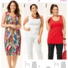 Cartamodelli Burda Taglie Forti>Camicia, vestito