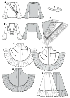 Cartamodelli Burda Costumi Per Spettacoli E Carnevale><noscript><img width=