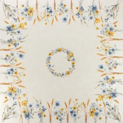 Giesse Scampoli Tovaglie Fantasia|Pannelli Per Cuscini>CENTRO TAVOLA 100X100 FIORI E SPIGHE