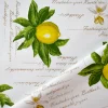 Giesse Scampoli Cotoni Resinati E Tovaglie Cerate>CERATA FANTASIA LIMONI