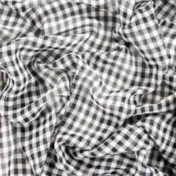 Giesse Scampoli Fantasie Moda>CHIFFON NICOLETTA VICHY