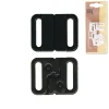 Giesse Scampoli Chiusure Ed Accessori Intimo>Clips per bikini 3 sets 15 mm