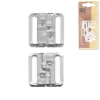 Giesse Scampoli Chiusure Ed Accessori Intimo>Clips per bikini 3 sets 20 mm