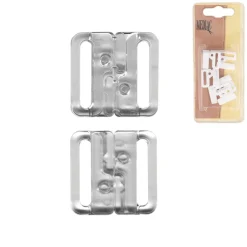 Giesse Scampoli Chiusure Ed Accessori Intimo>Clips per bikini 3 sets 20 mm