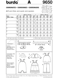 Cartamodelli Burda Neonati|Bambini><noscript><img width=
