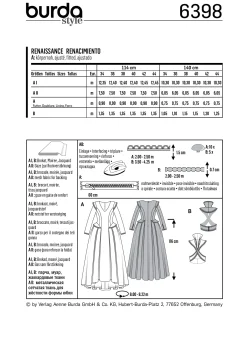 Cartamodelli Burda Costumi Per Spettacoli E Carnevale><noscript><img width=