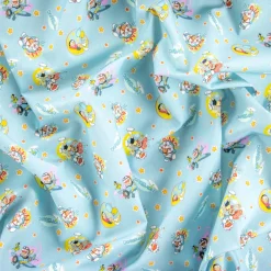 Bambino Giesse Scampoli Tessuti In Cotone>COTONE DORAEMON FUMETTI