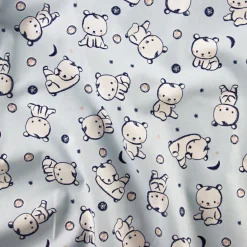 Bambino Giesse Scampoli Tessuti In Cotone>COTONE LEGGERO BELG ORSETTI