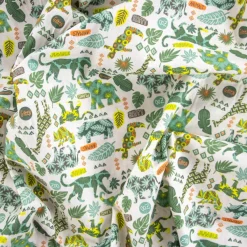 Bambino Giesse Scampoli Tessuti In Cotone>COTONE OLANDA JUNGLE