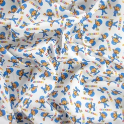 Bambino Giesse Scampoli Tessuti In Cotone>COTONE POKOYO FUMETTI