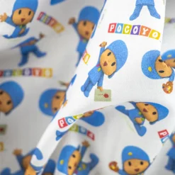 Bambino Giesse Scampoli Tessuti In Cotone>COTONE POKOYO FUMETTI