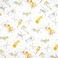 Bambino Giesse Scampoli Tessuti In Cotone>COTONE RAFFAELE CIRCUS