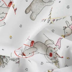 Bambino Giesse Scampoli Tessuti In Cotone>COTONE RAFFAELE CIRCUS