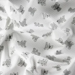 Bambino Giesse Scampoli Tessuti In Cotone>COTONE RAFFAELE DISEGNO TEDDY