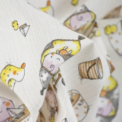 Bambino Giesse Scampoli Tessuti In Cotone>COTONE RAFFAELE PLAYA