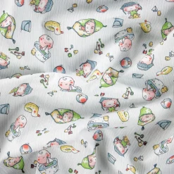 Bambino Giesse Scampoli Tessuti In Cotone>COTONE RAFFAELE PLAYA