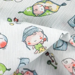 Bambino Giesse Scampoli Tessuti In Cotone>COTONE RAFFAELE PLAYA